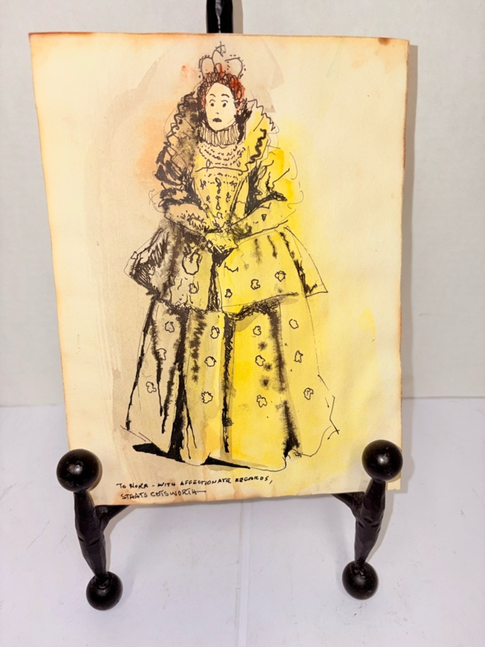 Staats Cotsworth Signed Drawing Art
